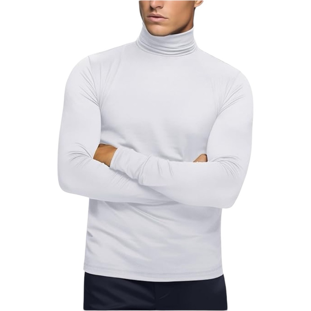 White Club Monaco Turtle Neck Sweater (M)